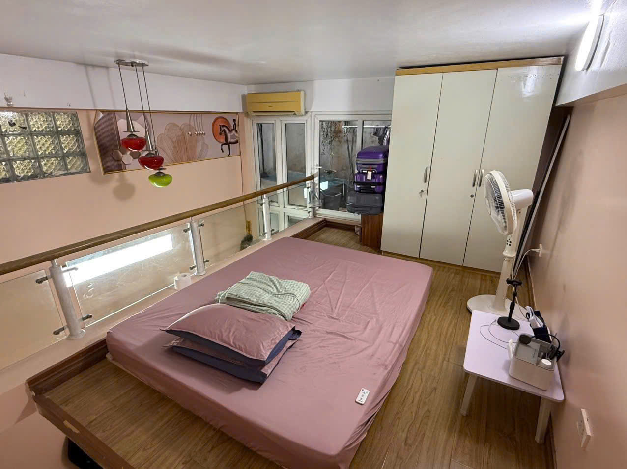 Cho thuê nhà nguyên căn gần vincom Bà Triệu,  22m2x1,5 tầng.1 ngủ.1 wc, 7tr9 Full đồ - Ảnh chính